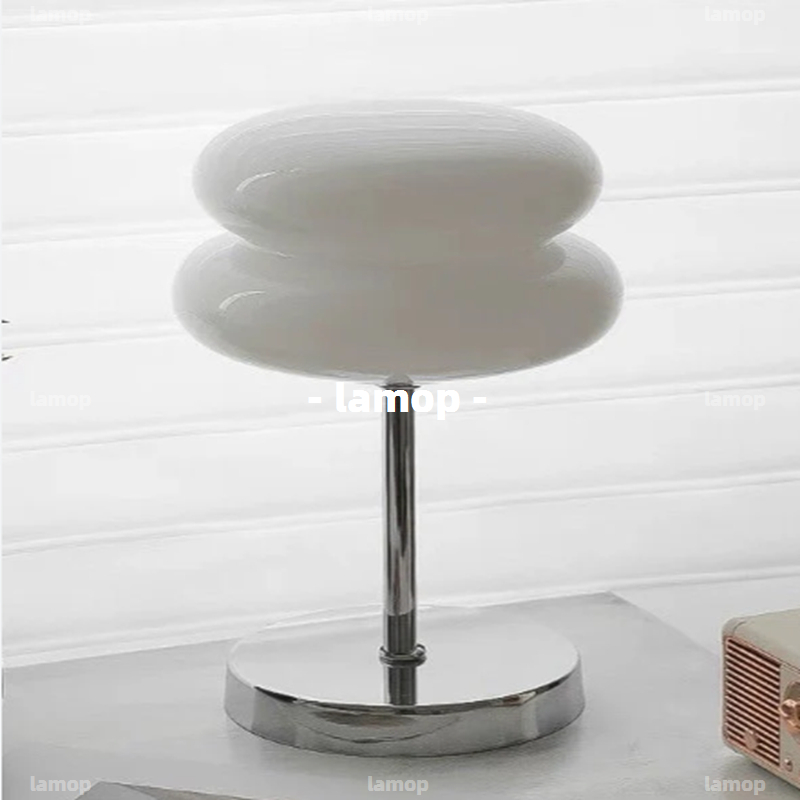 โคมไฟตั้งโต๊ะทรงกลมสีครีม Bauh - Decor Lighting Lamps บทวิจารณ์และราคา