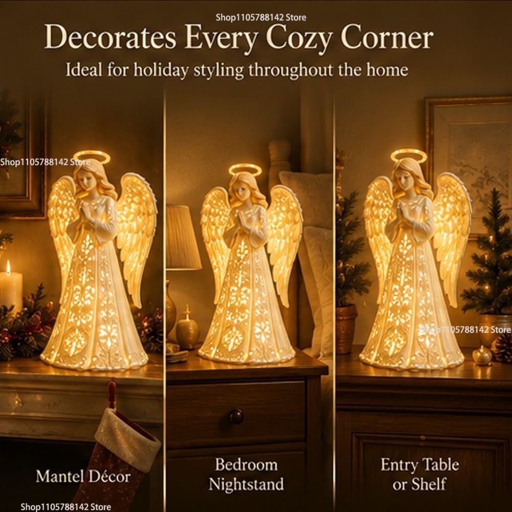 โคมไฟติดผนังรูปนางฟ้าคริสต์มาส - Lighting Christmas Decor บทวิจารณ์และราคา