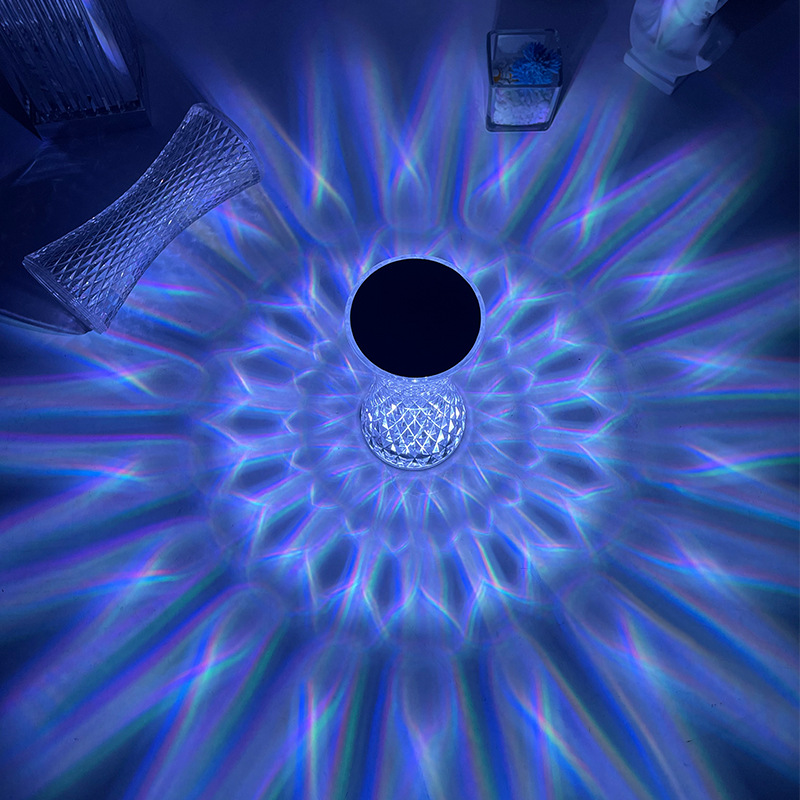 โคมไฟตั้งโต๊ะคริสตัลอะคริลิคตก - Decor Lighting Lamps บทวิจารณ์และราคา