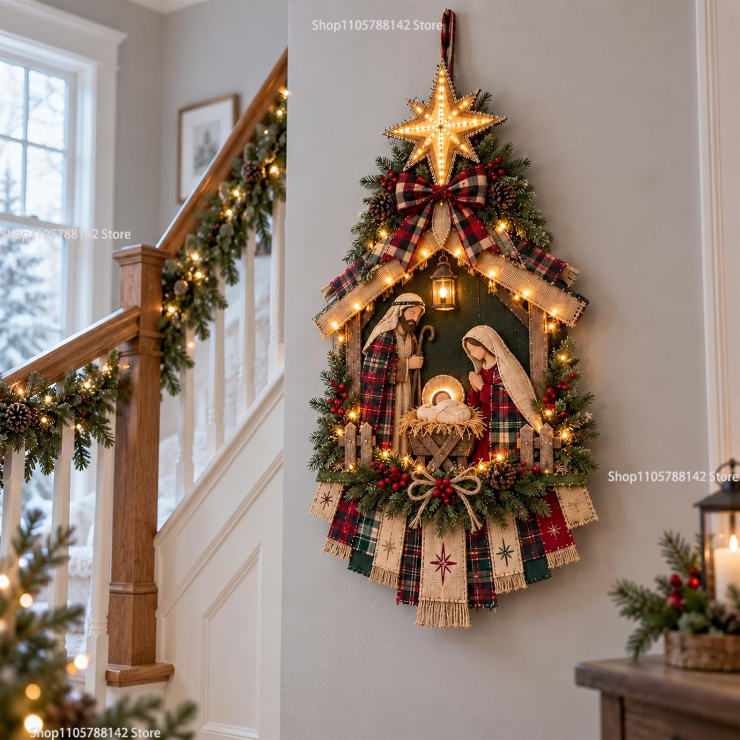 ชุดประดับตกแต่งฉากประสูติพระเย - Lighting Christmas Decor บทวิจารณ์และราคา