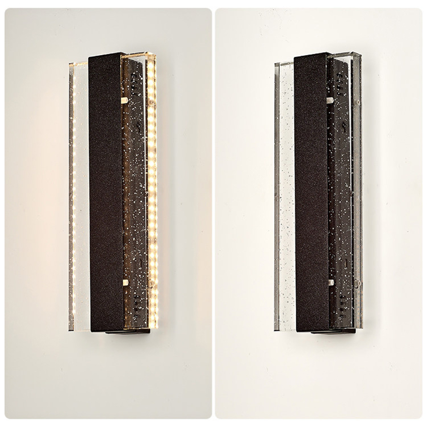 โคมไฟติดผนังทรงยาวคริสตัลฟองอา - Decor Lighting Cy บทวิจารณ์และราคา
