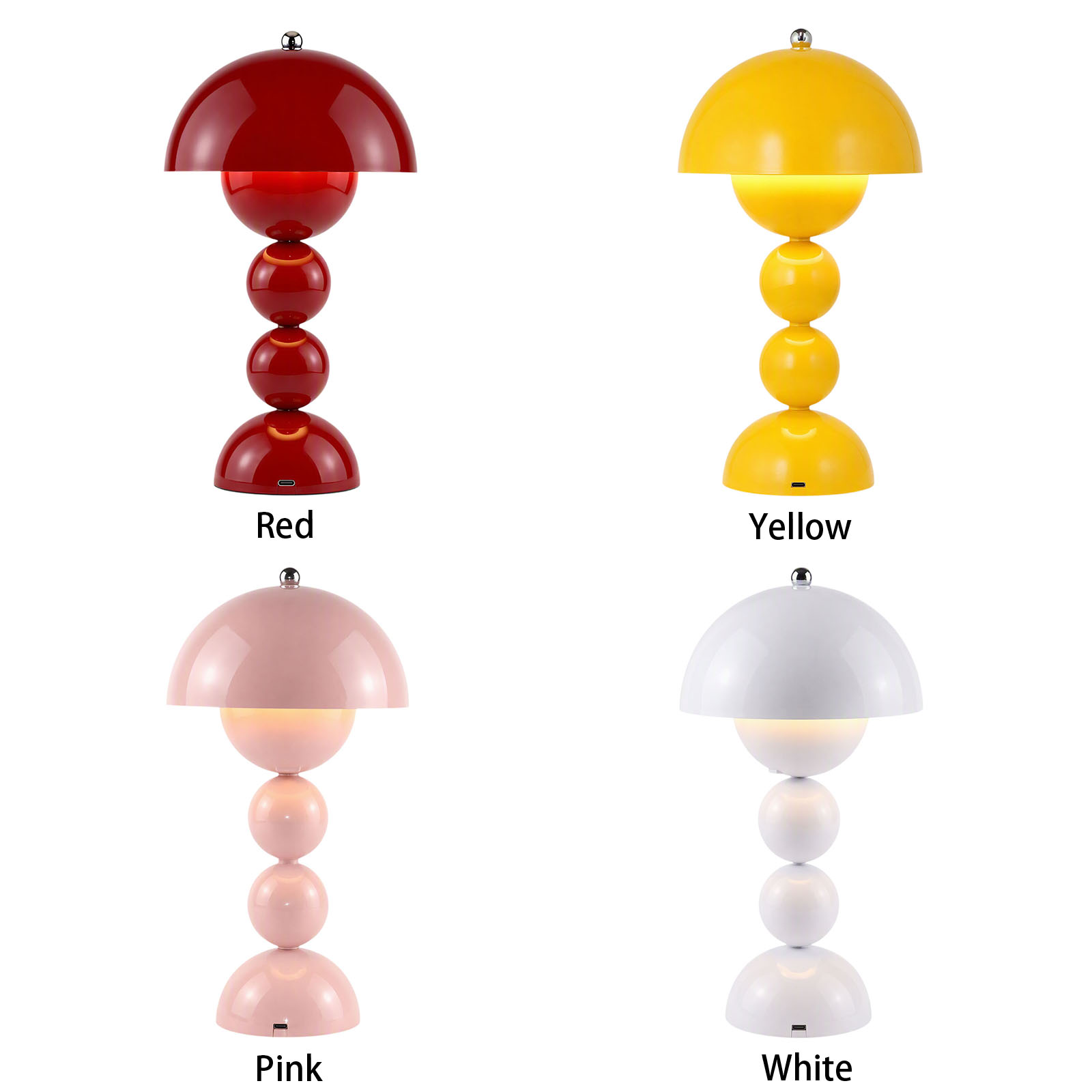 โคมไฟตั้งโต๊ะรูปดอกไม้เห็ด ชาร - Decor Lighting Lamps บทวิจารณ์และราคา