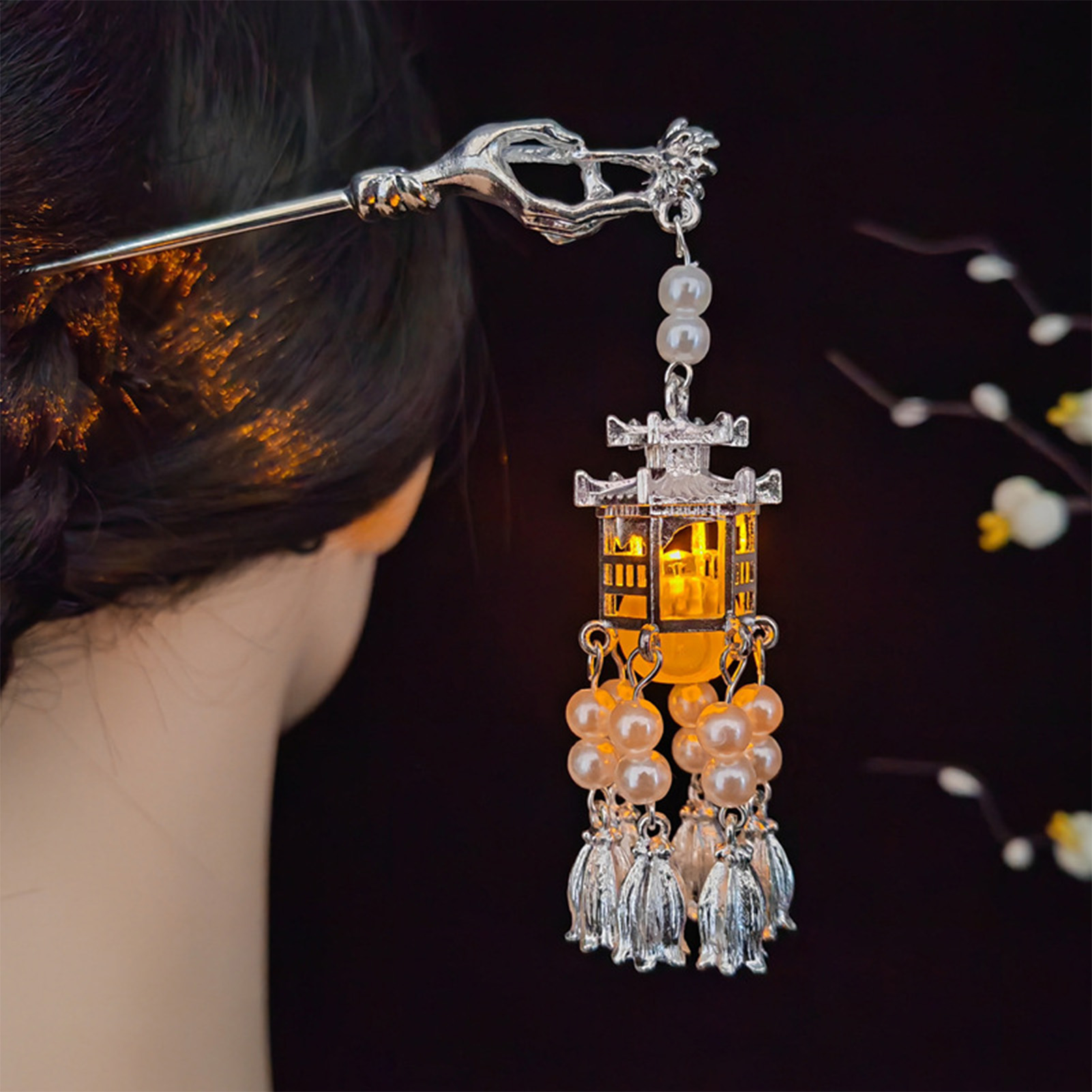 สไตล์จีนย้อนยุคแท่งผมส้อมพร้อม - Lighting Decoration Ideas บทวิจารณ์และราคา