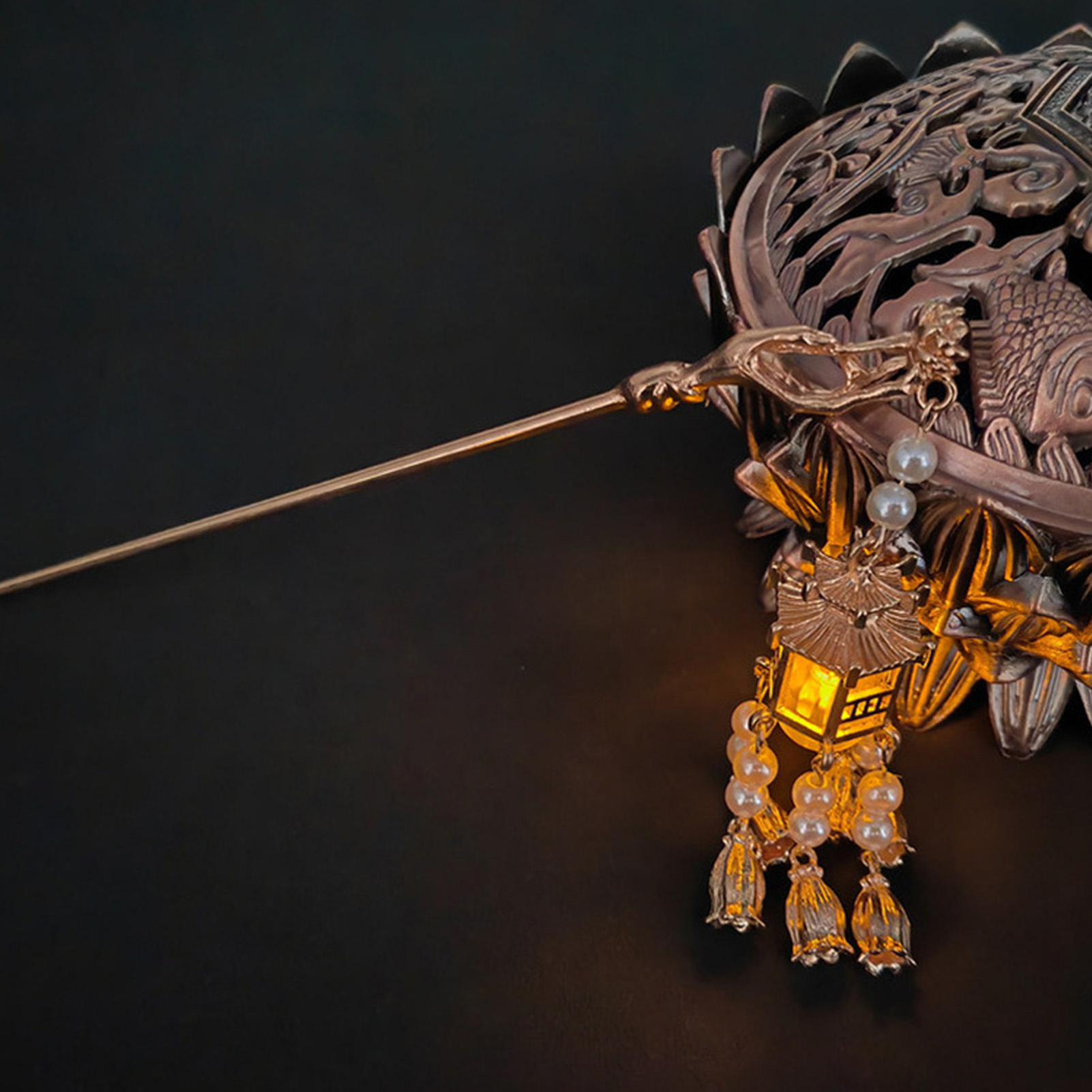 สไตล์จีนย้อนยุคแท่งผมส้อมพร้อม - Lighting Decoration Ideas บทวิจารณ์และราคา