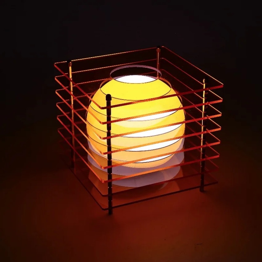 โคมไฟดวงจันทร์ DIY อะคริลิกหลา - Lighting Decoration Ideas บทวิจารณ์และราคา