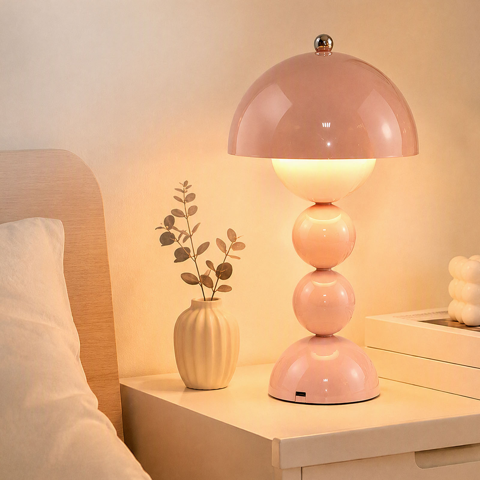 โคมไฟตั้งโต๊ะรูปเห็ดสไตล์วินเท - Decor Lighting Lamps บทวิจารณ์และราคา
